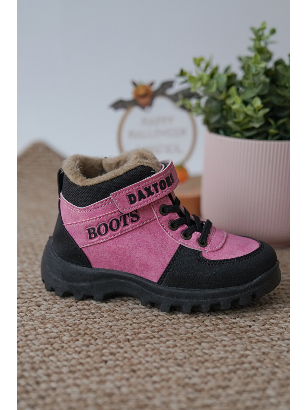 Fuşya D615 Günlük Ortopedik Unisex Çocuk Bot-2