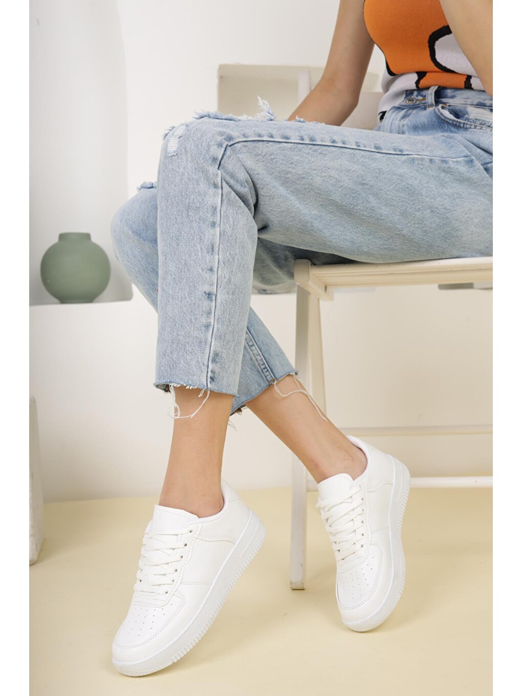 Beyaz Hope Kadın Günlük Sneaker