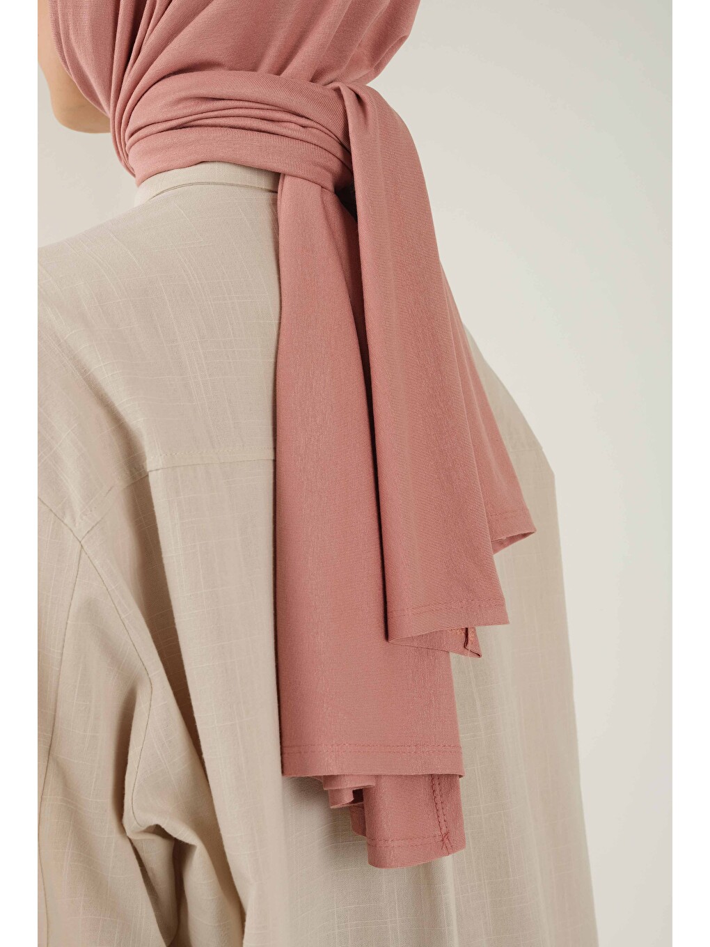 Penye Şal Soft Pembe-3