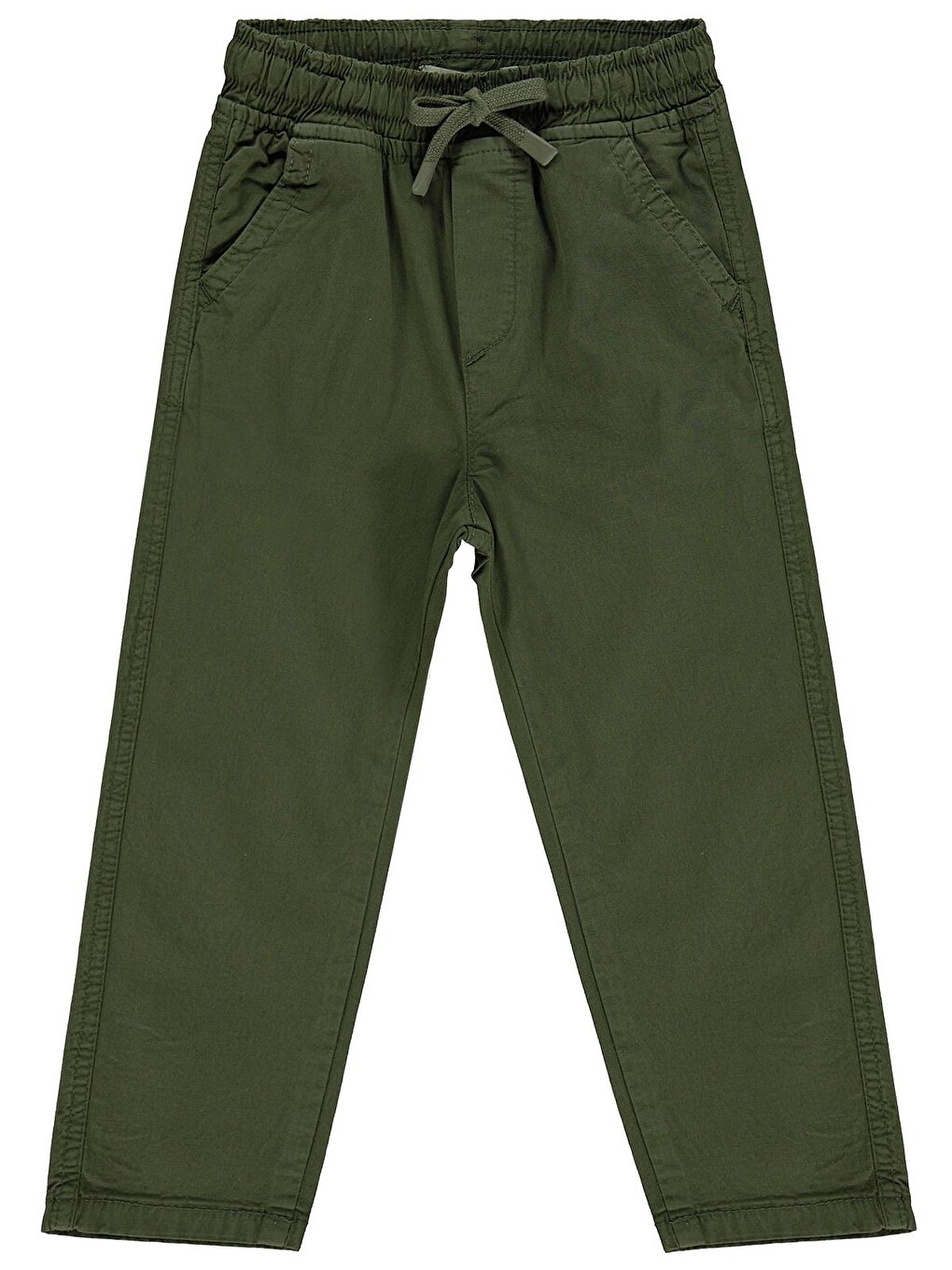 Boys Beli Lastikli 2-5 Yaş Pantolon - Haki-2