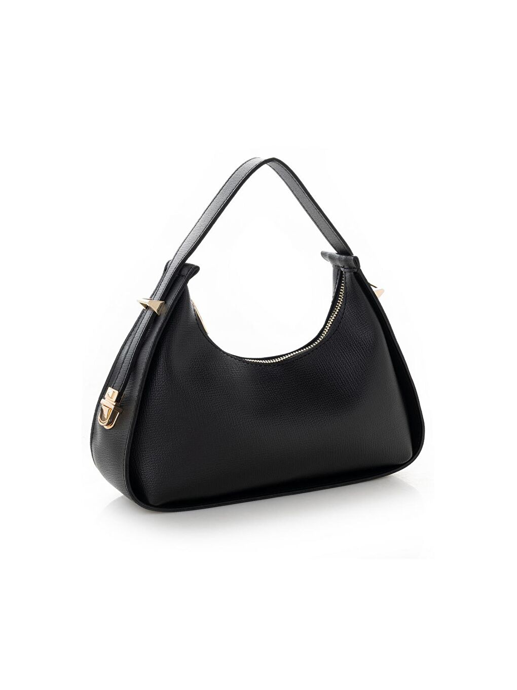 Siyah Kadın Baget El ve Omuz Çantası-1