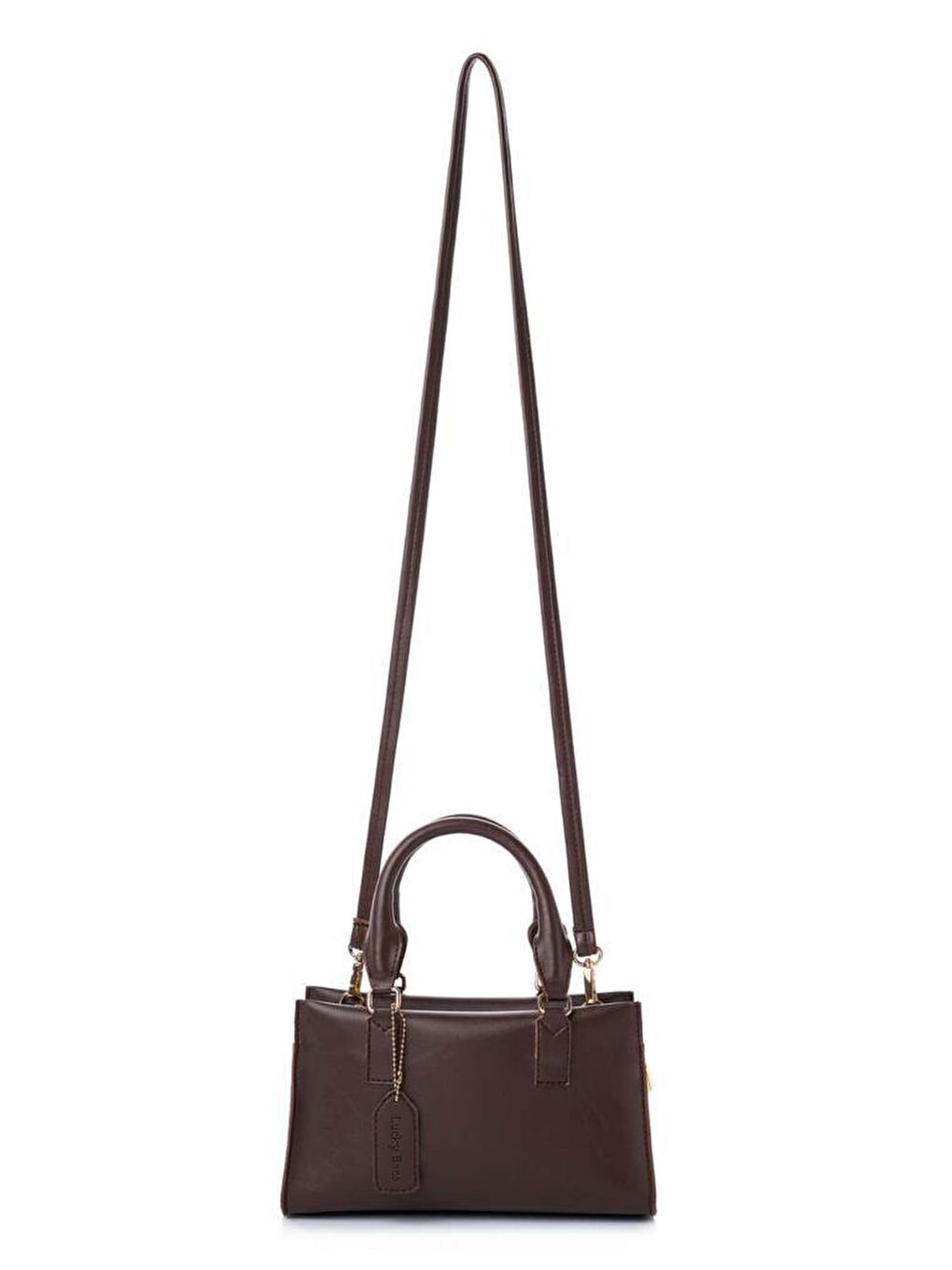 Kahverengi Vivien Kadın El ve Omuz Çantası-3