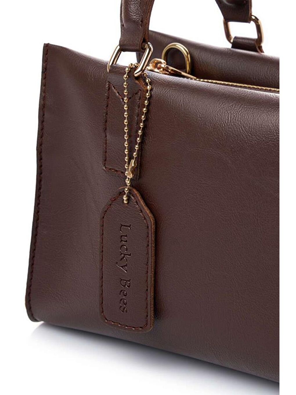 Kahverengi Vivien Kadın El ve Omuz Çantası-6