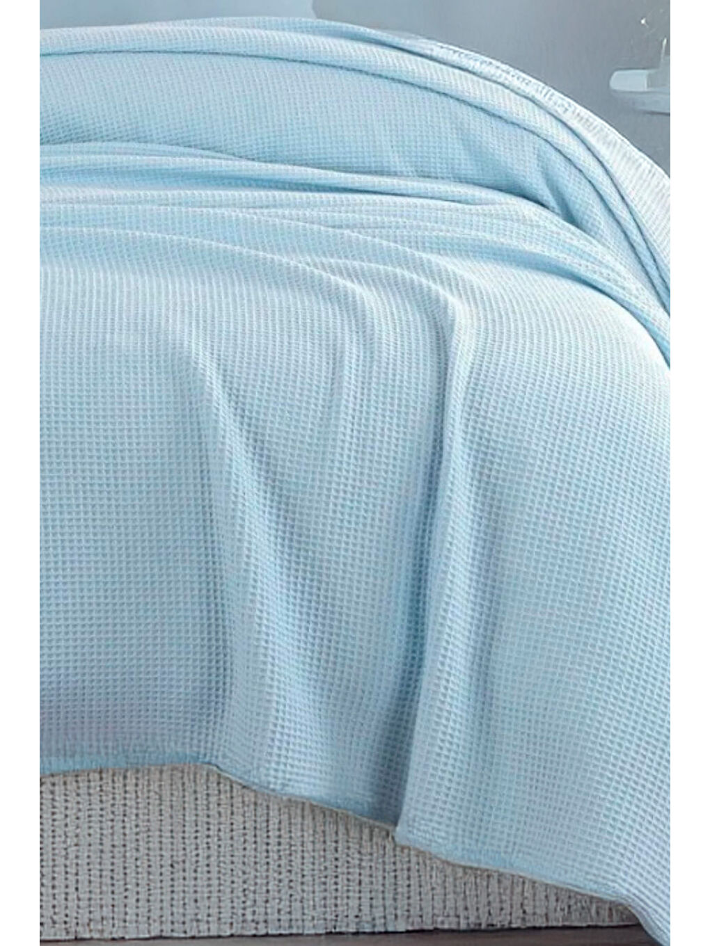 Ecocel Pike Örtü Tek Kişilik 160x230cm Karde BebeMavi-1