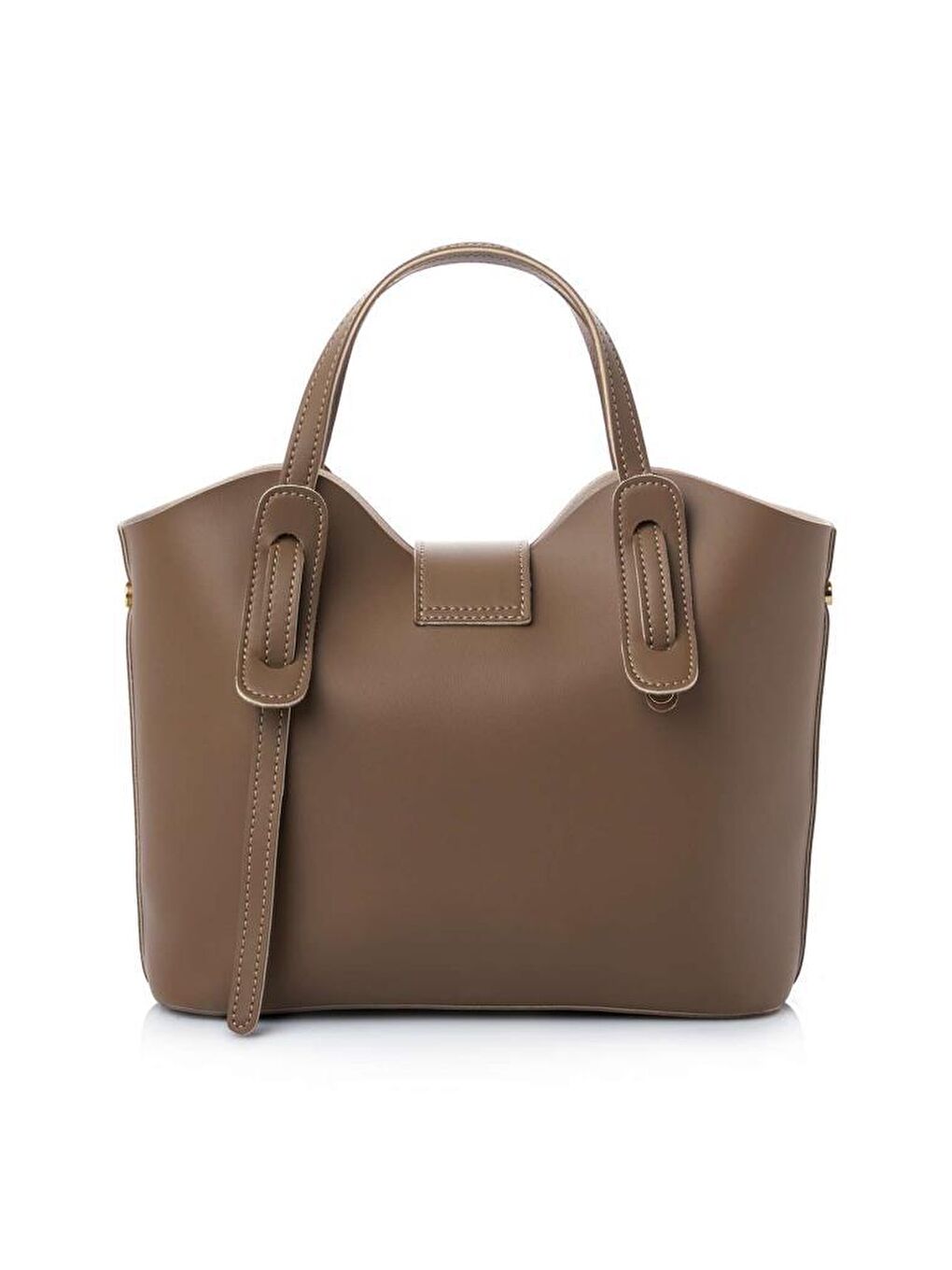 Bej Celeste Kadın El ve Omuz Çantası-3