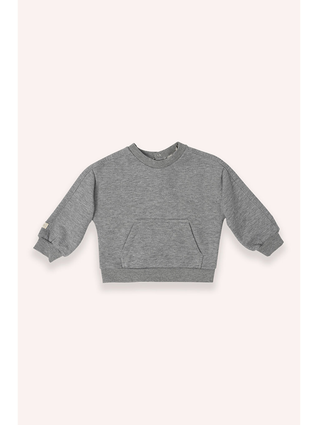 Gri Erkek Çocuk Sweatshirt Mint-2