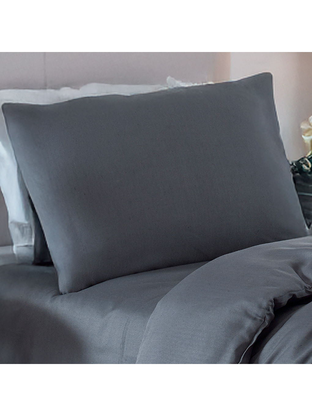 Gri Paint Nevresim Takımı Tek Kişilik D.Boya Füme-2