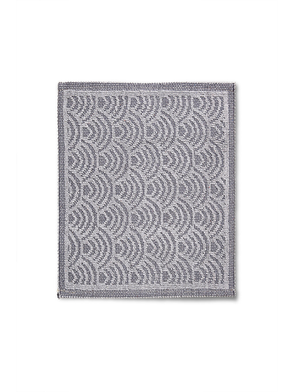 Shell Doğal Pamuklu 2'li Banyo Paspas Seti 60x100+50x60 Cm - Gri-2