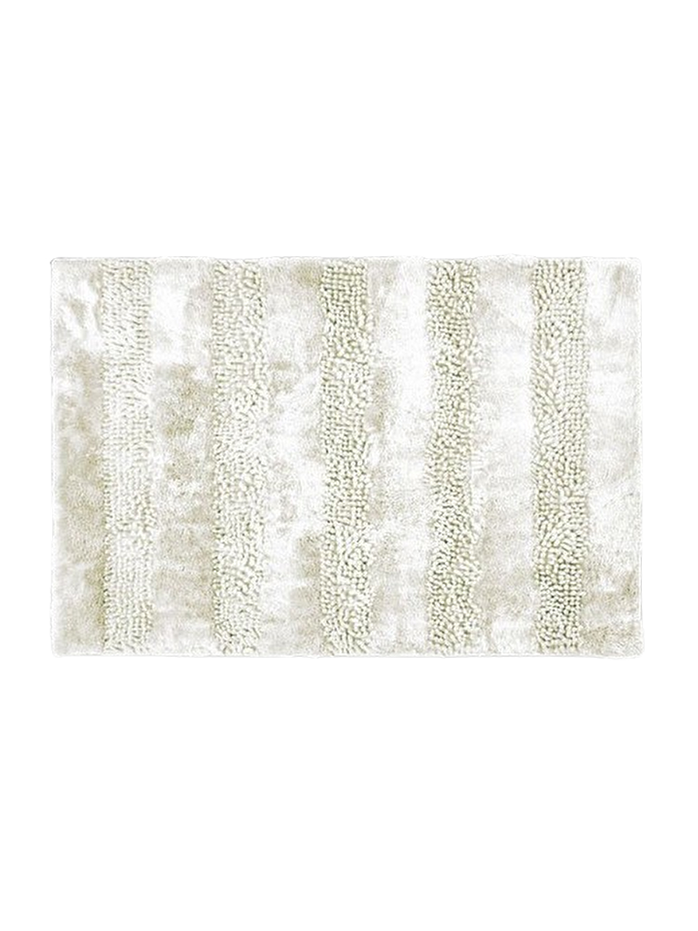 Ekru Soft Line 2'li Banyo Paspası - Krem - 60x90 cm + 45x60 cm