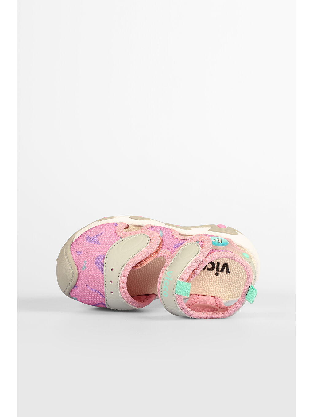 Cesi Hafif Kız Bebek Pembe Sandalet-6