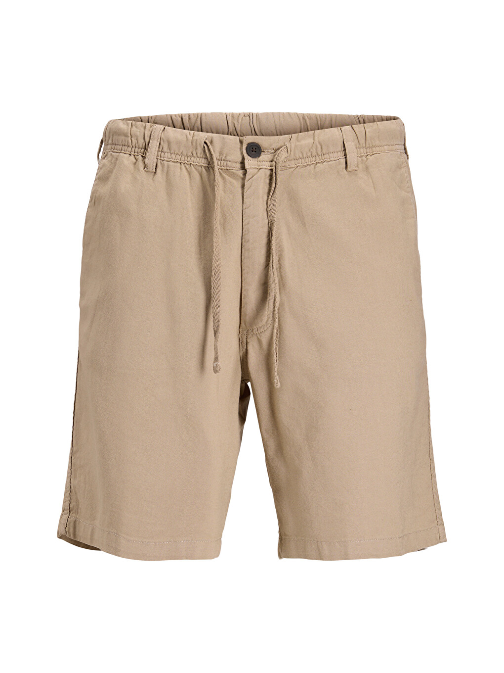 Bej Pants Stüdio Jpstjaıden Pamuk Ve Keten Karışımlı Jogger Short 12292332