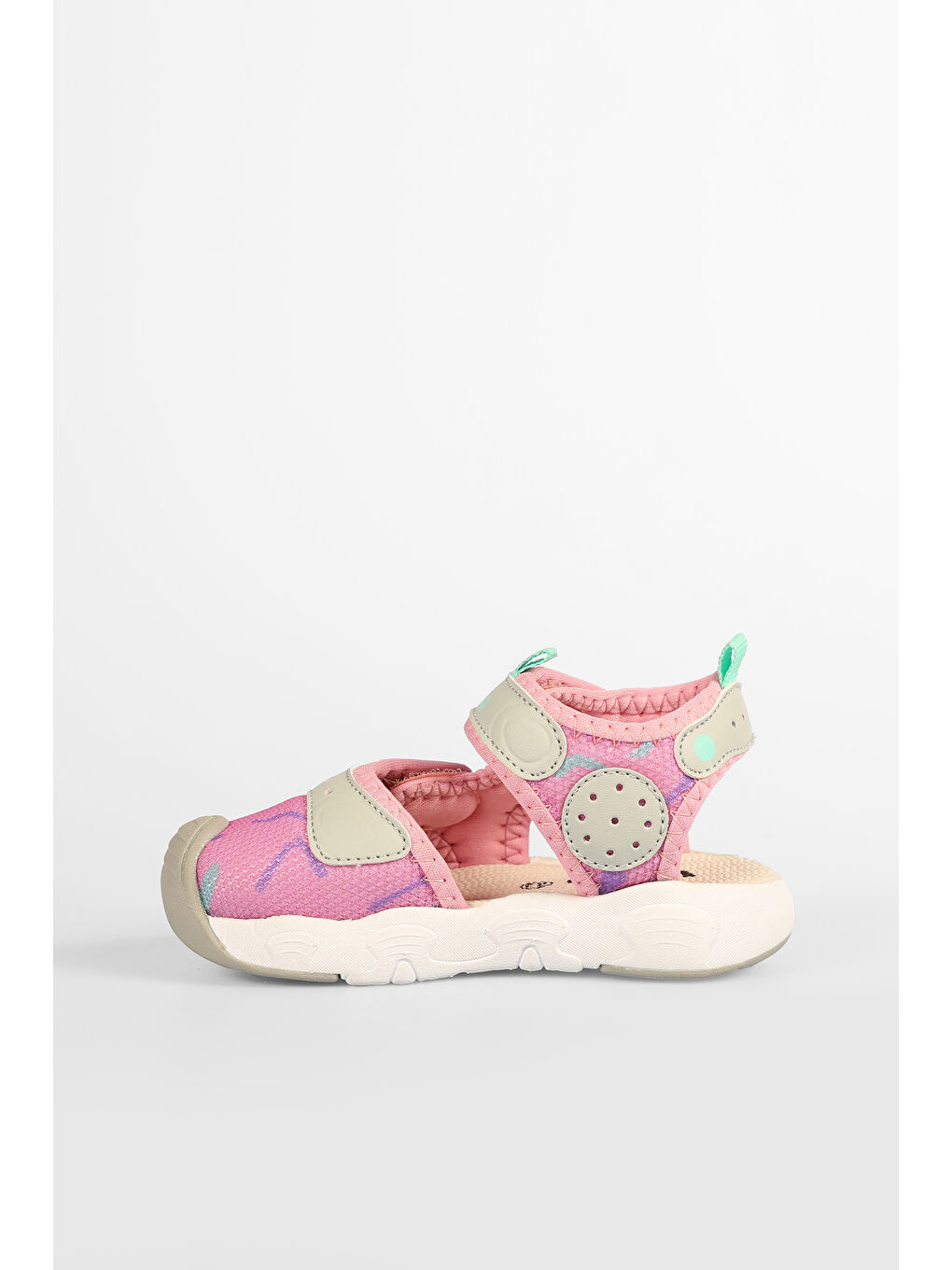 Cesi Hafif Kız Okul Öncesi Pembe Sandalet-3