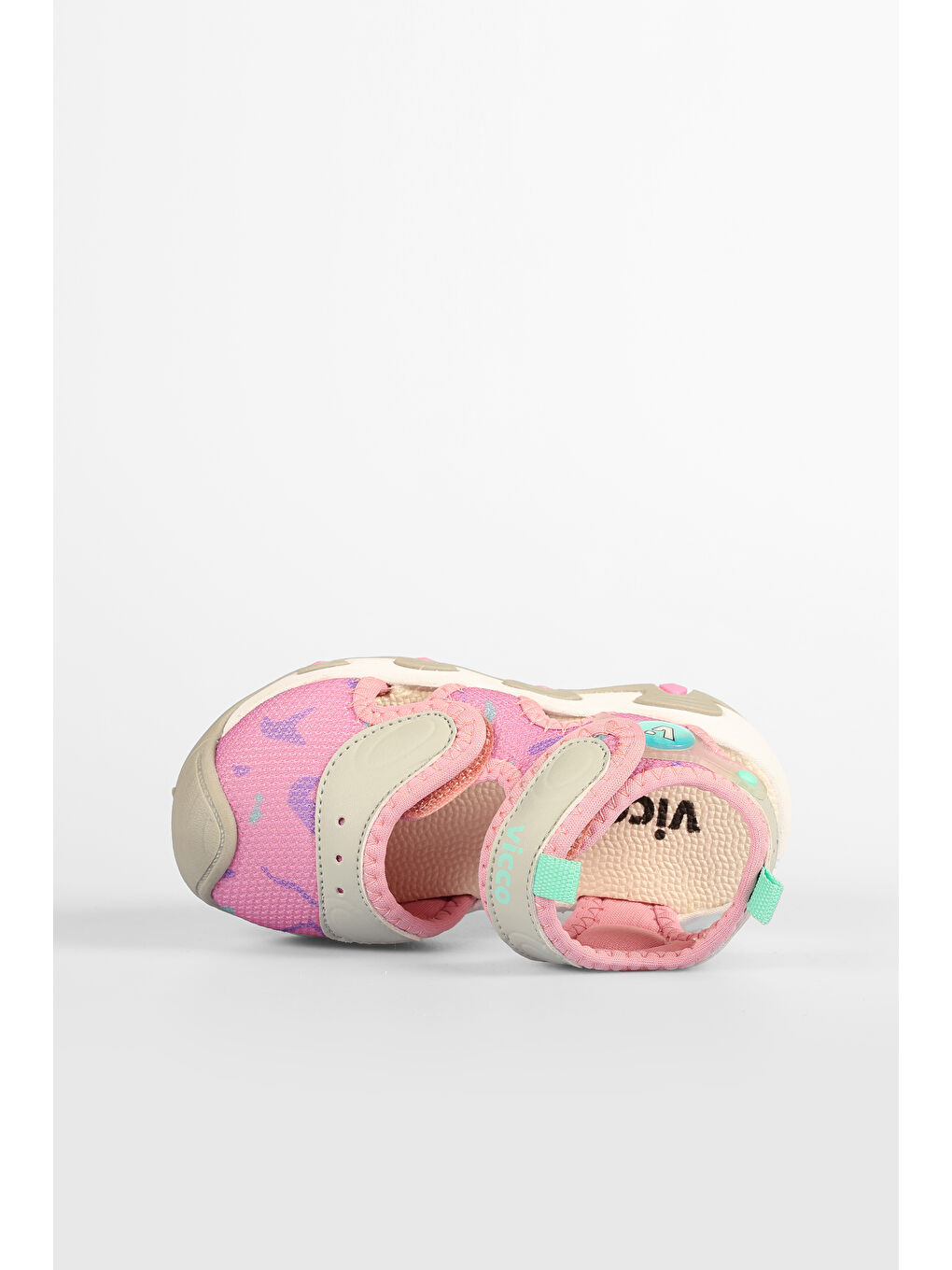 Cesi Hafif Kız Okul Öncesi Pembe Sandalet-5