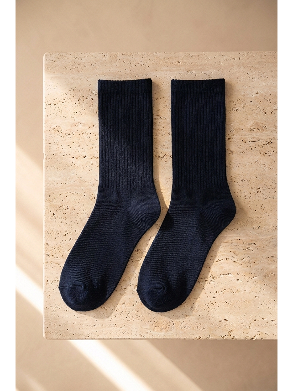 Karışık Unisex 3'lü Zar Nakışlı Soket Çorap-3