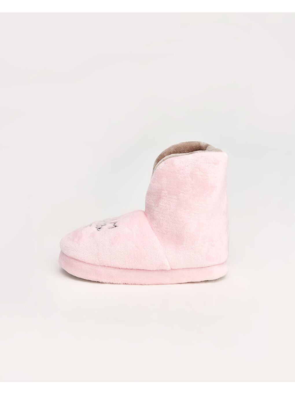 BEEA - Ayıcıklı Pembe Kadın Panduf-4