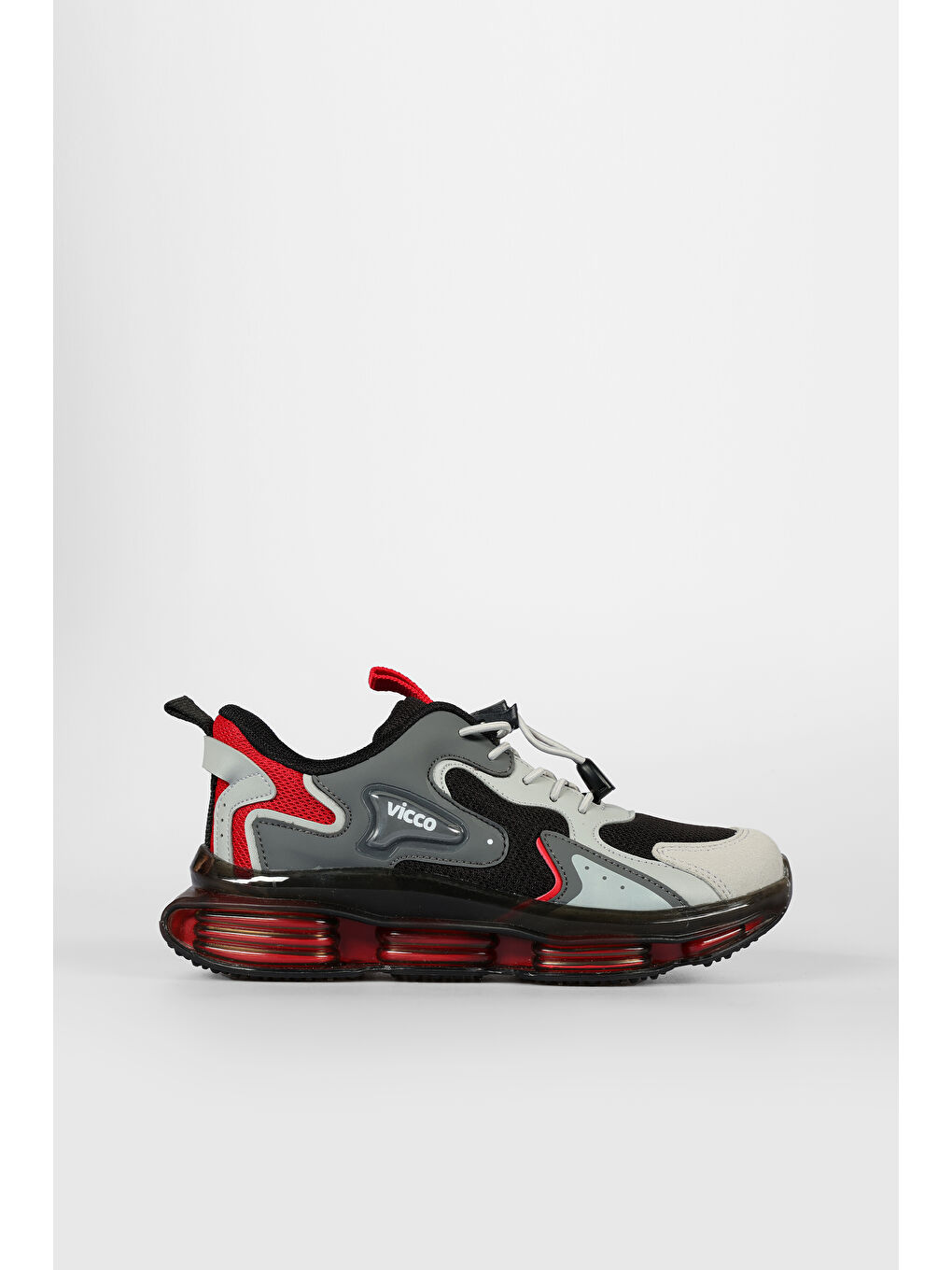 Mask Havalı Taban Erkek  Çocuk Okul Öncesi Siyah Spor Ayakkabı-2