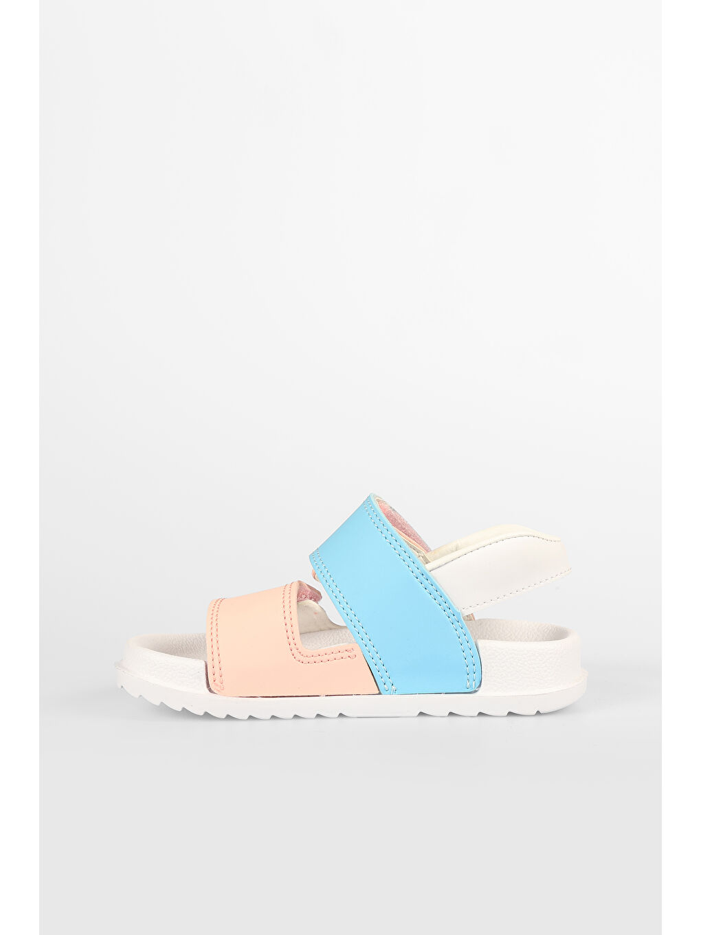 Krixi Hafif Kız Bebek Beyaz/Pembe Sandalet-1