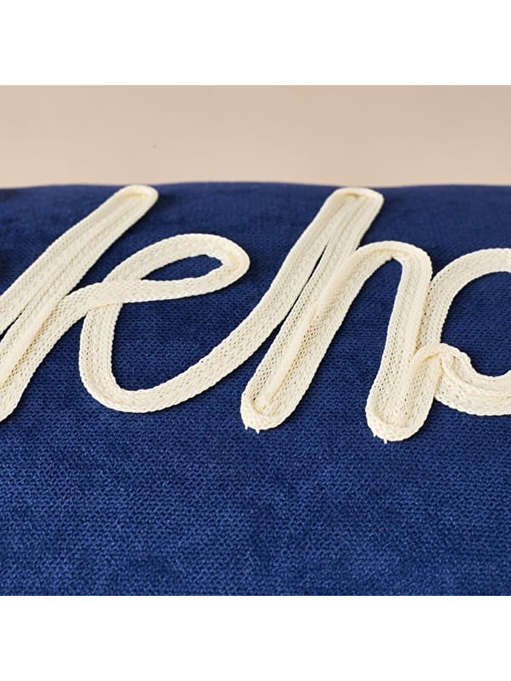 Soft Happy Kırlent - Lacivert - 30x50 Cm-3
