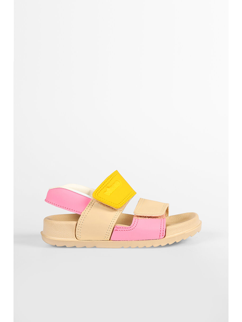 Krixi Hafif Kız Okul Öncesi Bej Sandalet-3