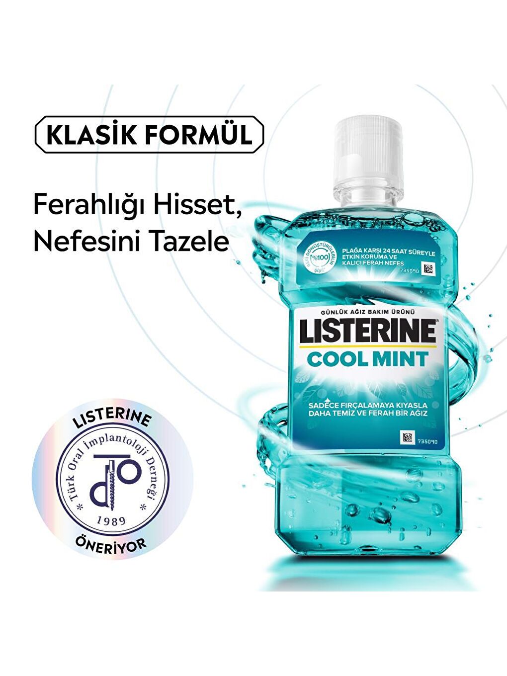 Cool Mint Ağız Bakım Suyu 1000 ml x 6-1