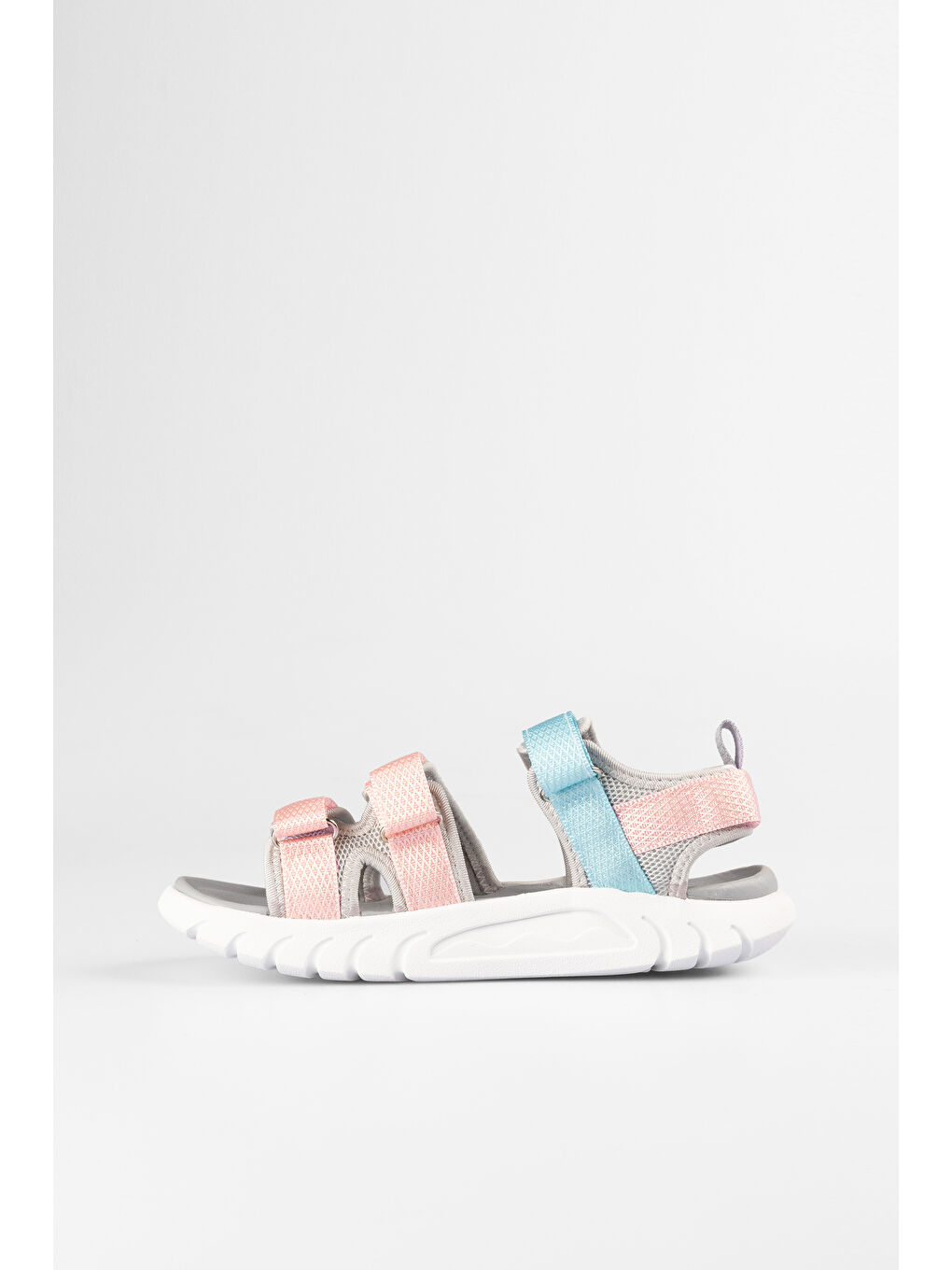 Cube Hafif Kız Okul Öncesi Gri Sandalet-3