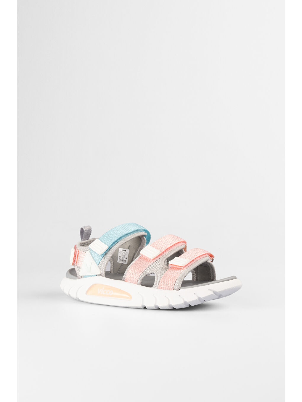 Cube Hafif Kız Okul Öncesi Gri Sandalet-4