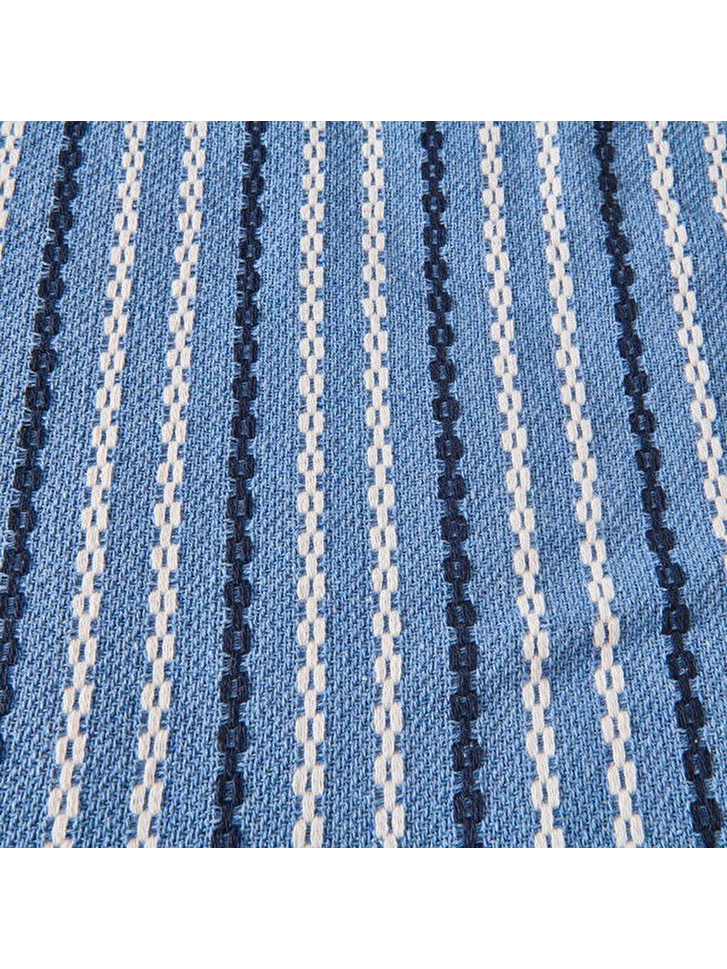 Soft Nautis Tek Kişilik Pike - Mavi - 160x220 cm-3