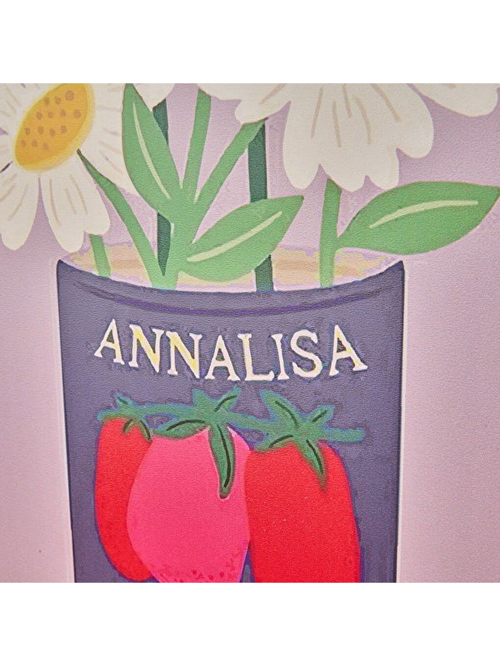 Mavi Deco Granny Summer Çerçeveli Tablo - Mor - 40x60 cm-3