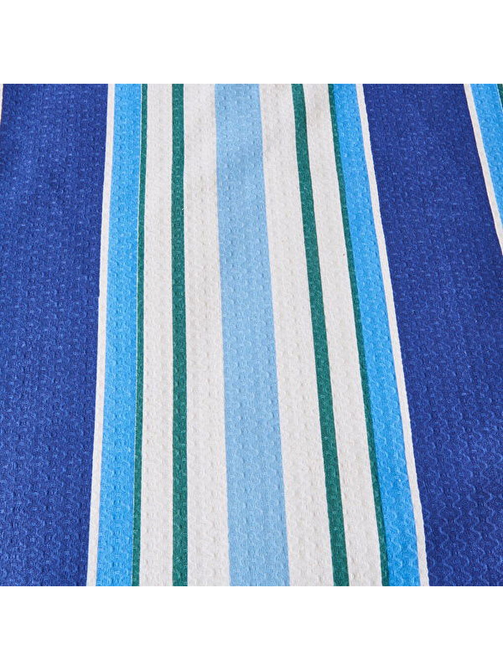 Evidea Soft Verano Çift Kişilik Pike Takımı - Mavi / Yeşil - 3