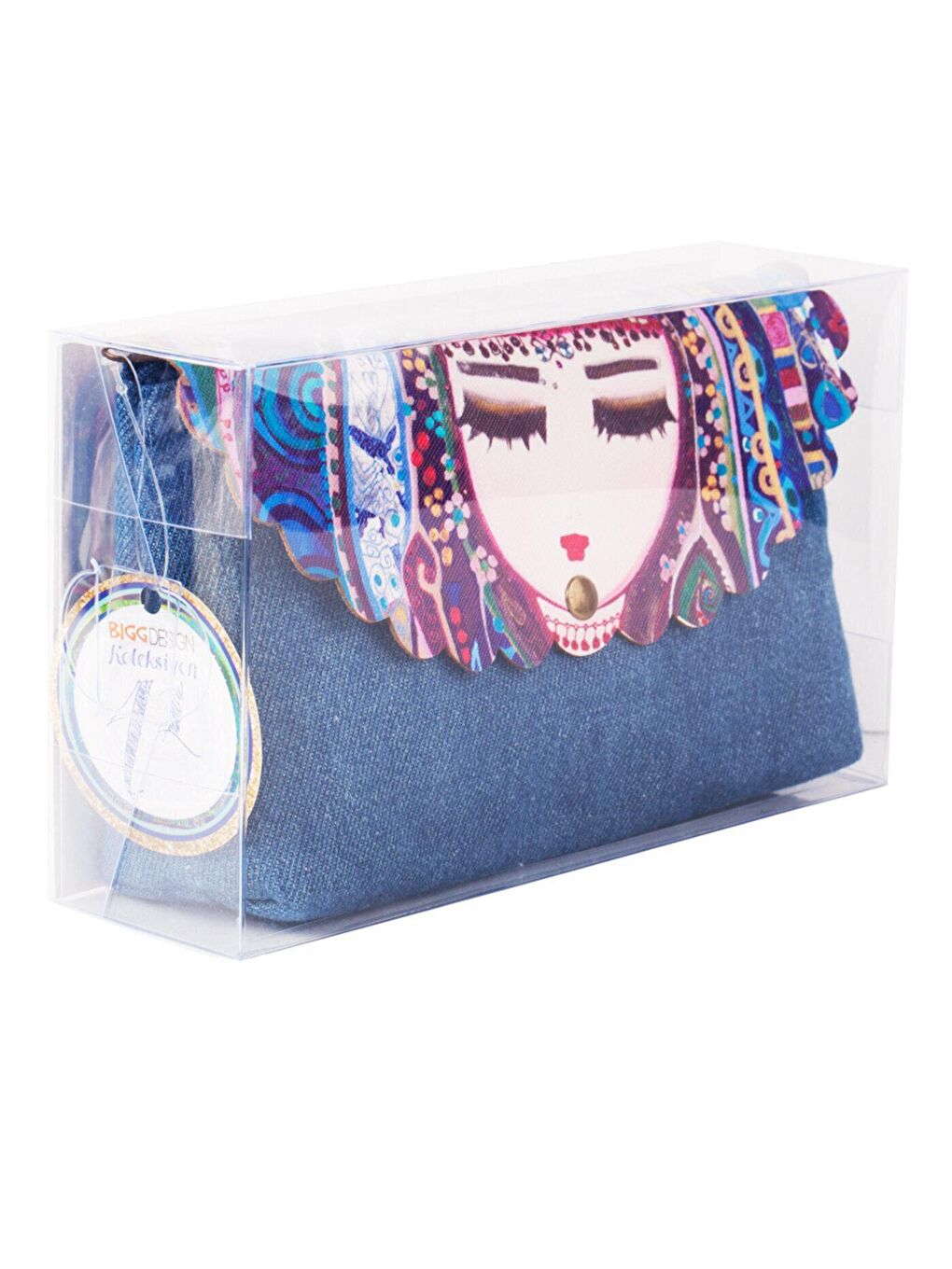 Mavi Su Küçük Makyaj Çantası-3