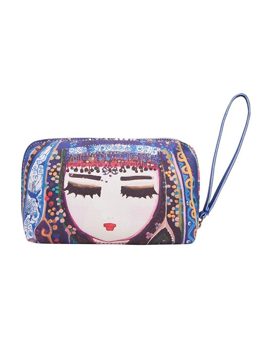 Mavisu Makyaj Çantası-1