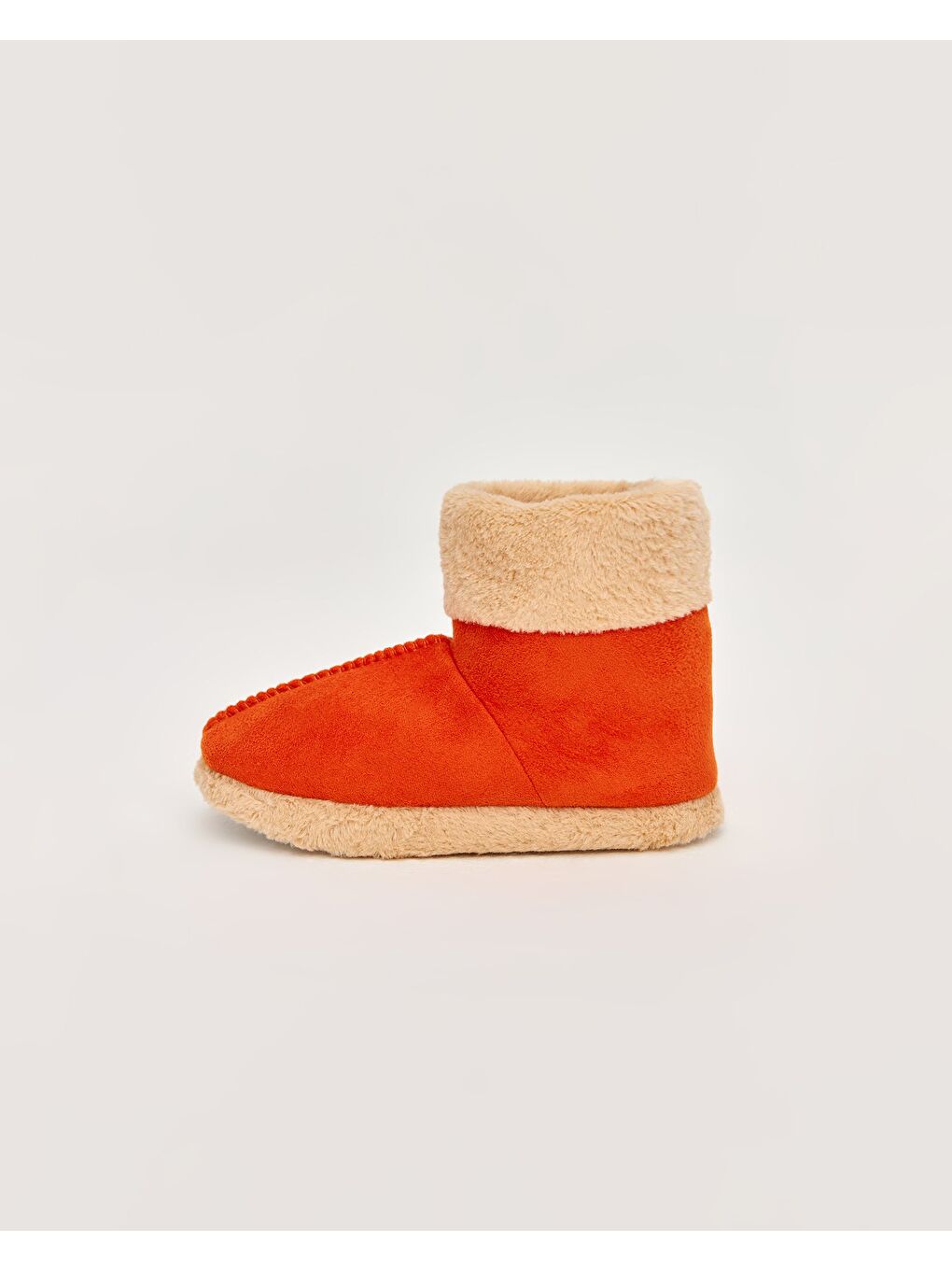 Turuncu Kadın Detaylı Panduf - HIRAET-1