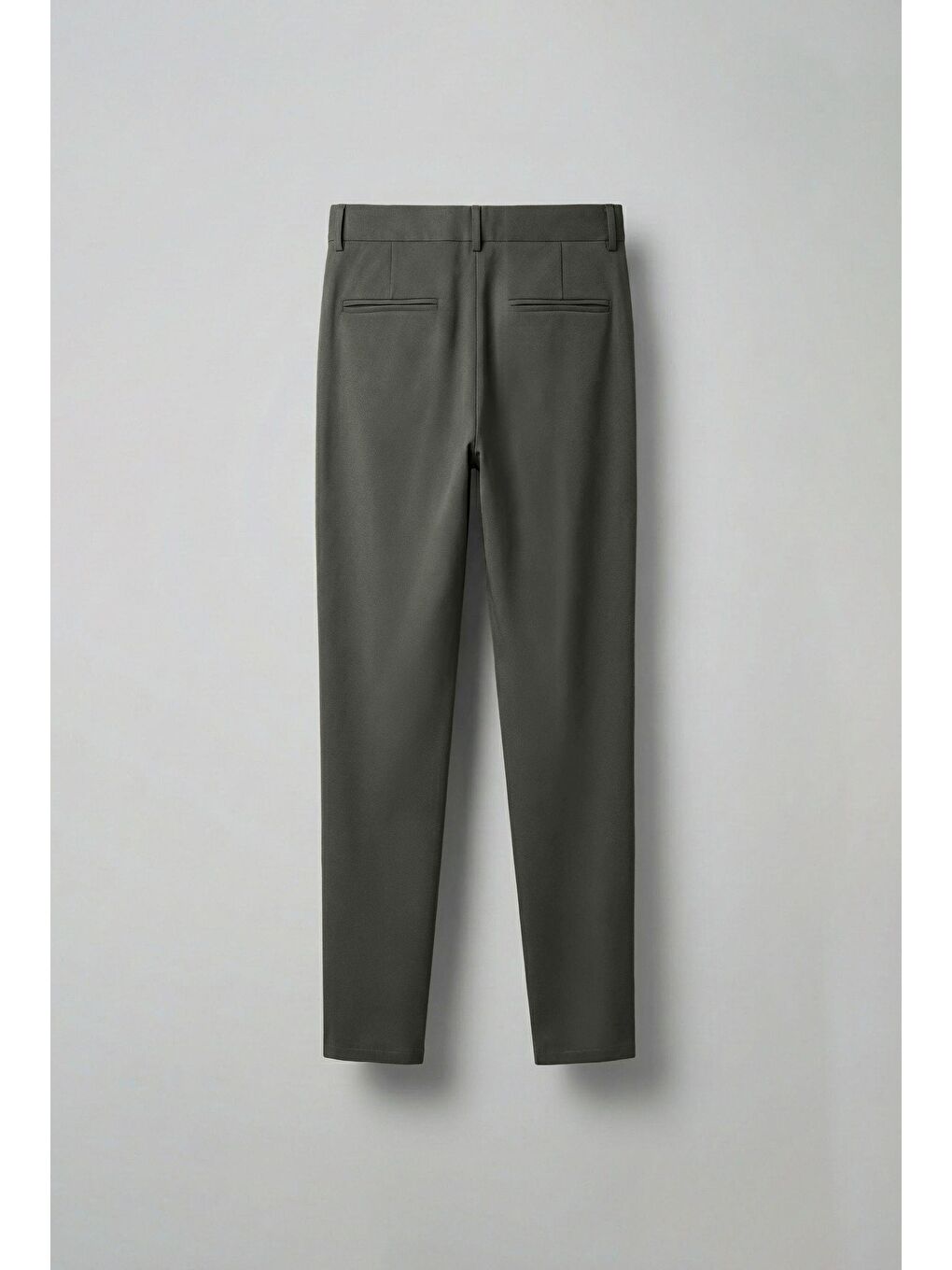 Pileli Kumaş Erkek Pantolon Haki-1