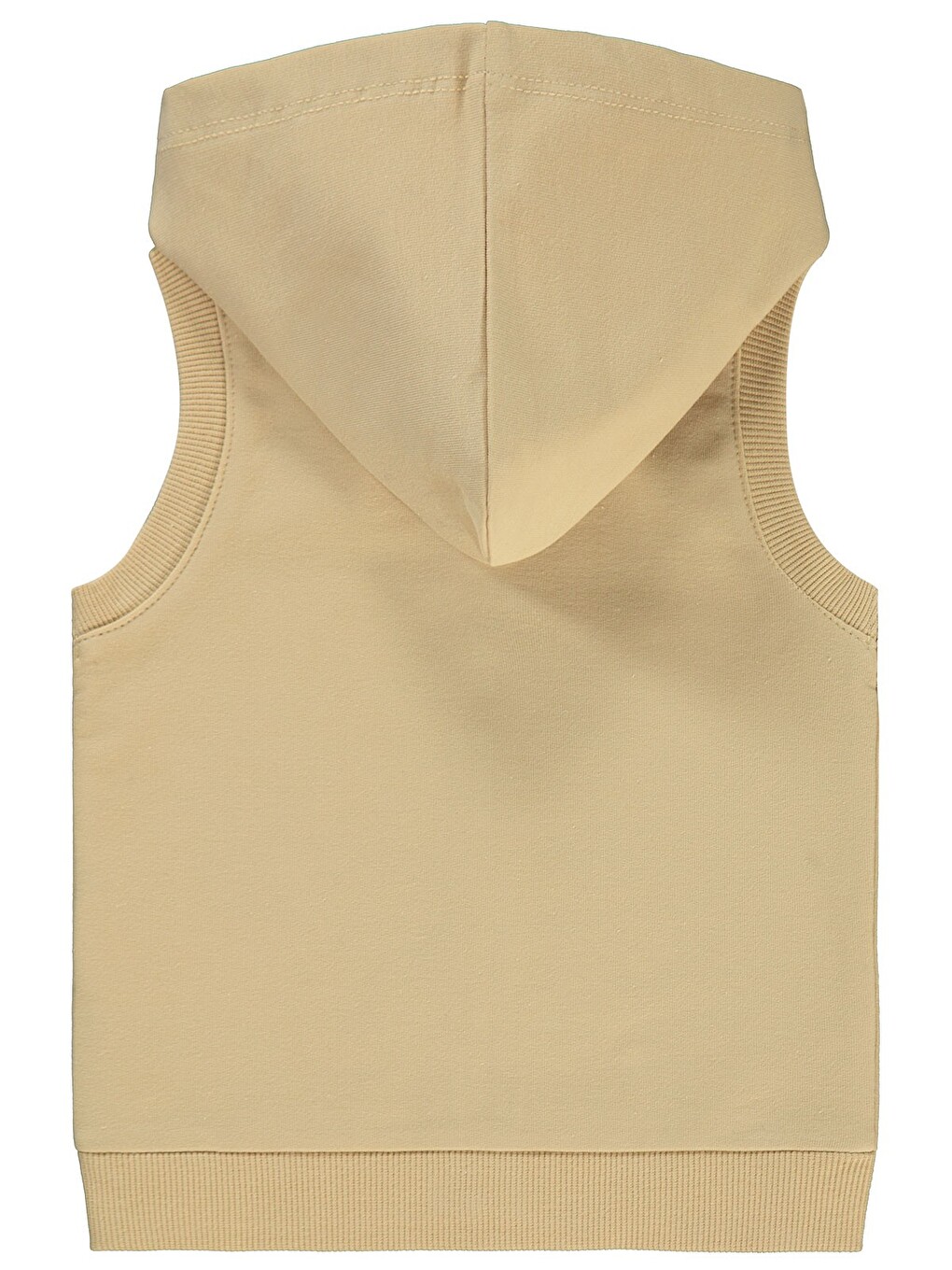 Baby Basic Timeless Kapüşonlu 6-18 Ay Yelek - Kahverengi-1