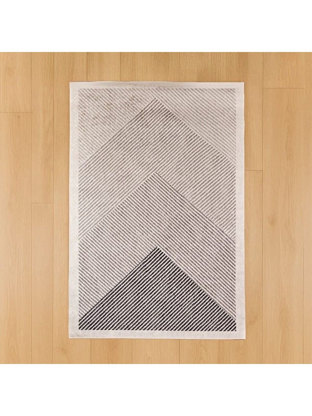 Ekru Soft Vex Yıkanabilir Halı - 120x180 Cm-3