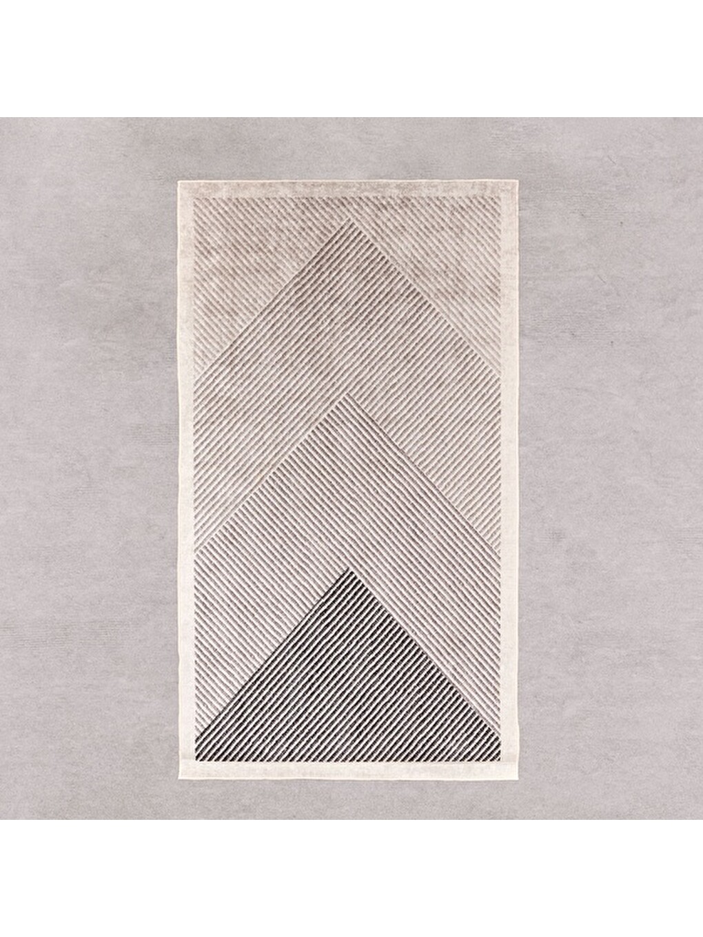 Ekru Soft Vex Yıkanabilir Halı - 80x150 Cm-4