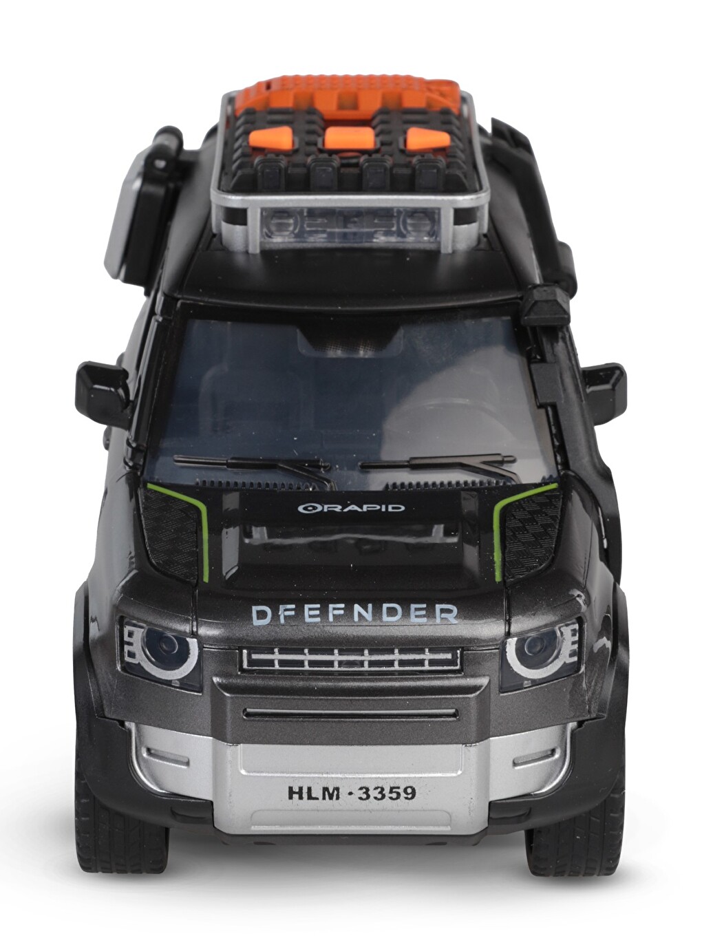 Kutulu Sürtmeli Işıklı Müzikli Off-road Lüks Araba - Gri-3