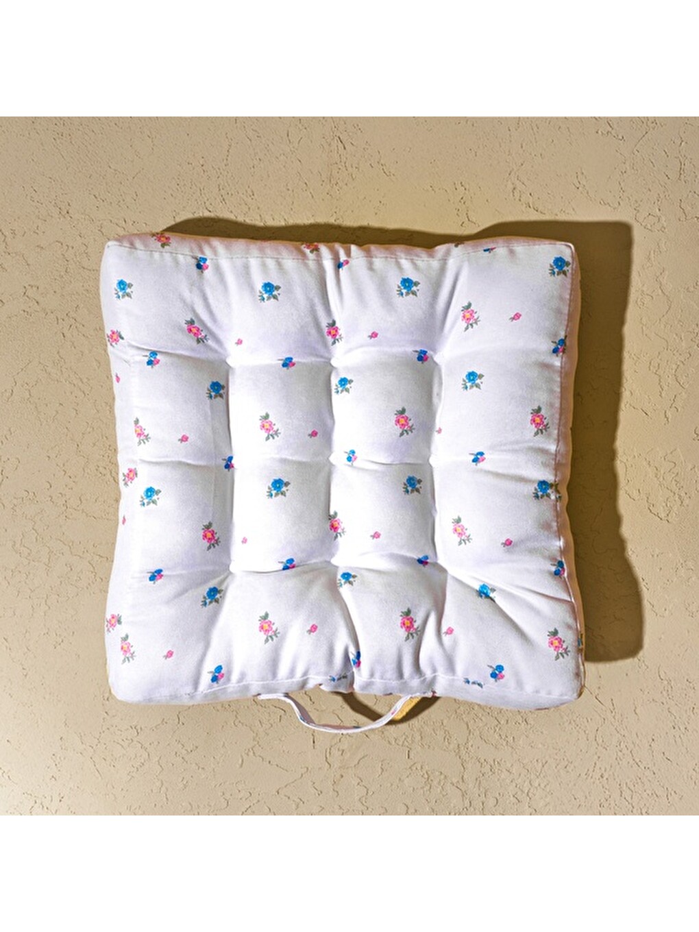 Soft Lora Sandalye Minderi - Ekru - 40x40 Cm-6