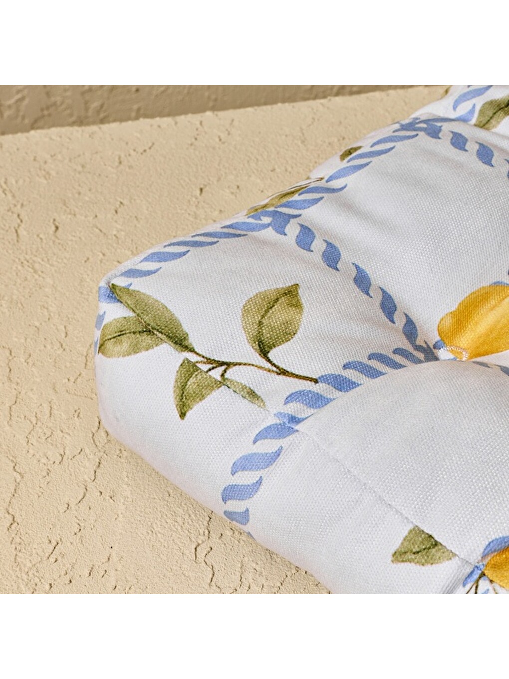 Soft Pico Sandalye Minderi - Ekru - 40x40 Cm-3