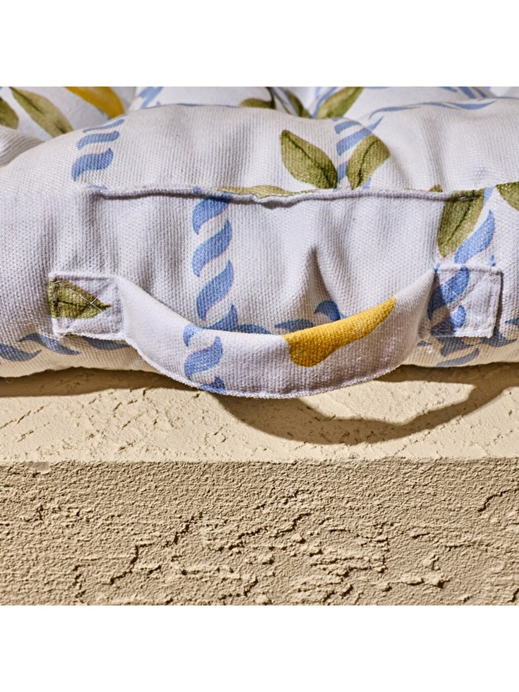 Soft Pico Sandalye Minderi - Ekru - 40x40 Cm-5