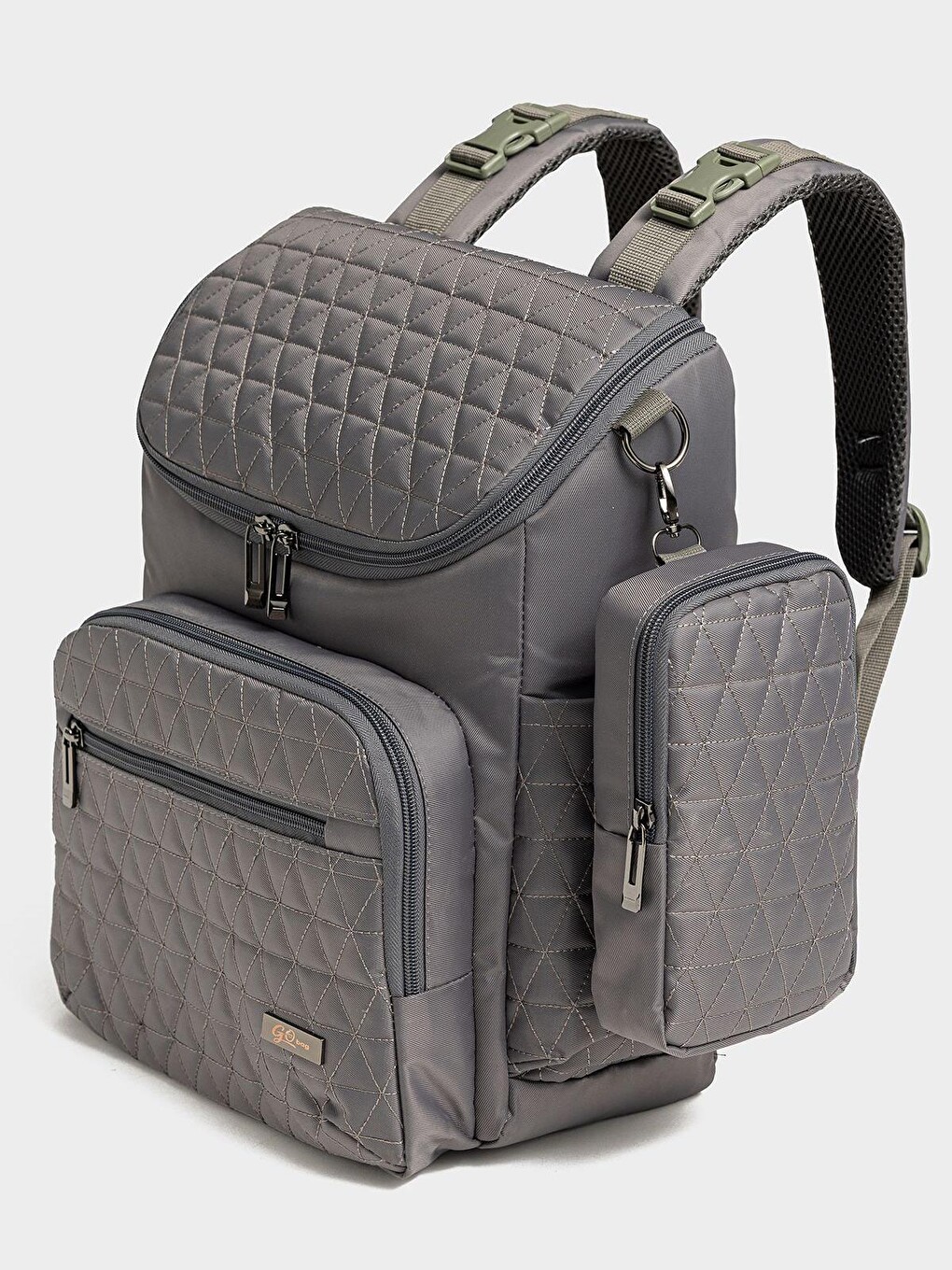 Go Bag Victoria Anne Bebek Bakım Çantası - Gri