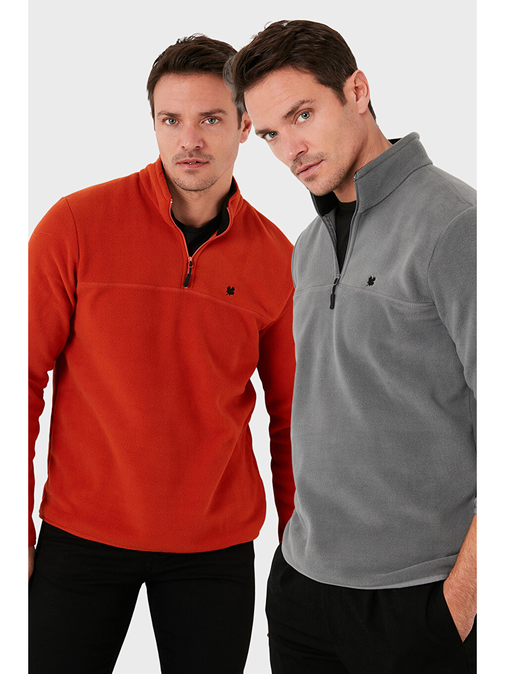 Sarı Slim Fit Anti-pilling Tüylenme Yapmayan Şardonlu Soğuk Geçirmez 2'li Paket Polar 5906001s2