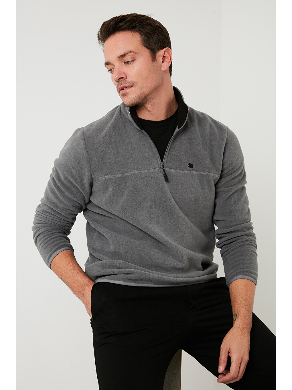 Sarı Slim Fit Anti-pilling Tüylenme Yapmayan Şardonlu Soğuk Geçirmez 2'li Paket Polar 5906001s2-2