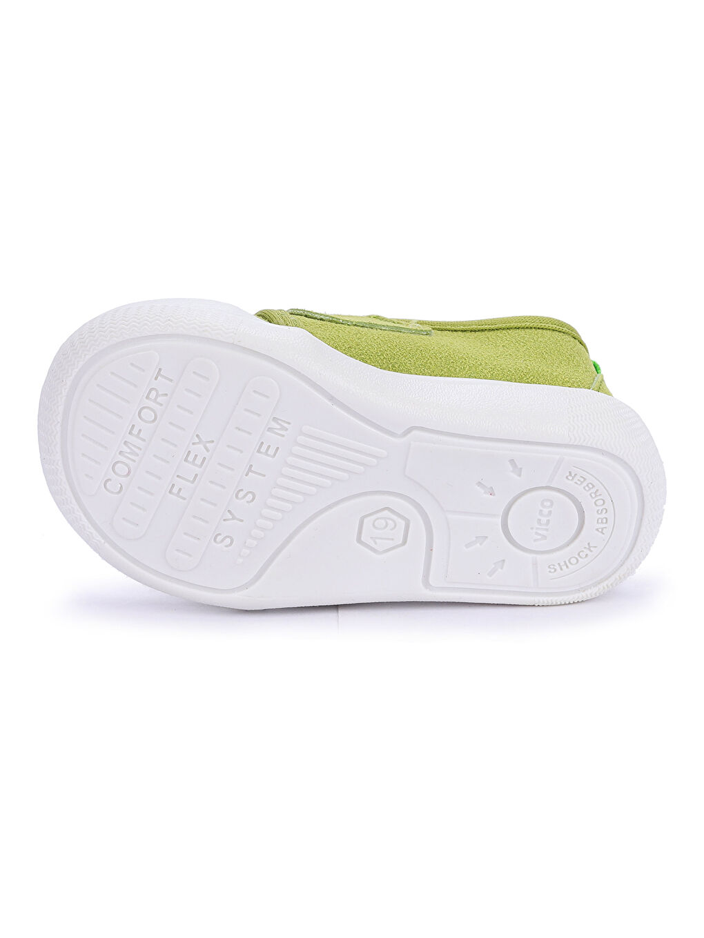 Yeşil Anka Kız/Erkek Bebek İlk Adım Panduf Ayakkabı 950.E19K.224-5