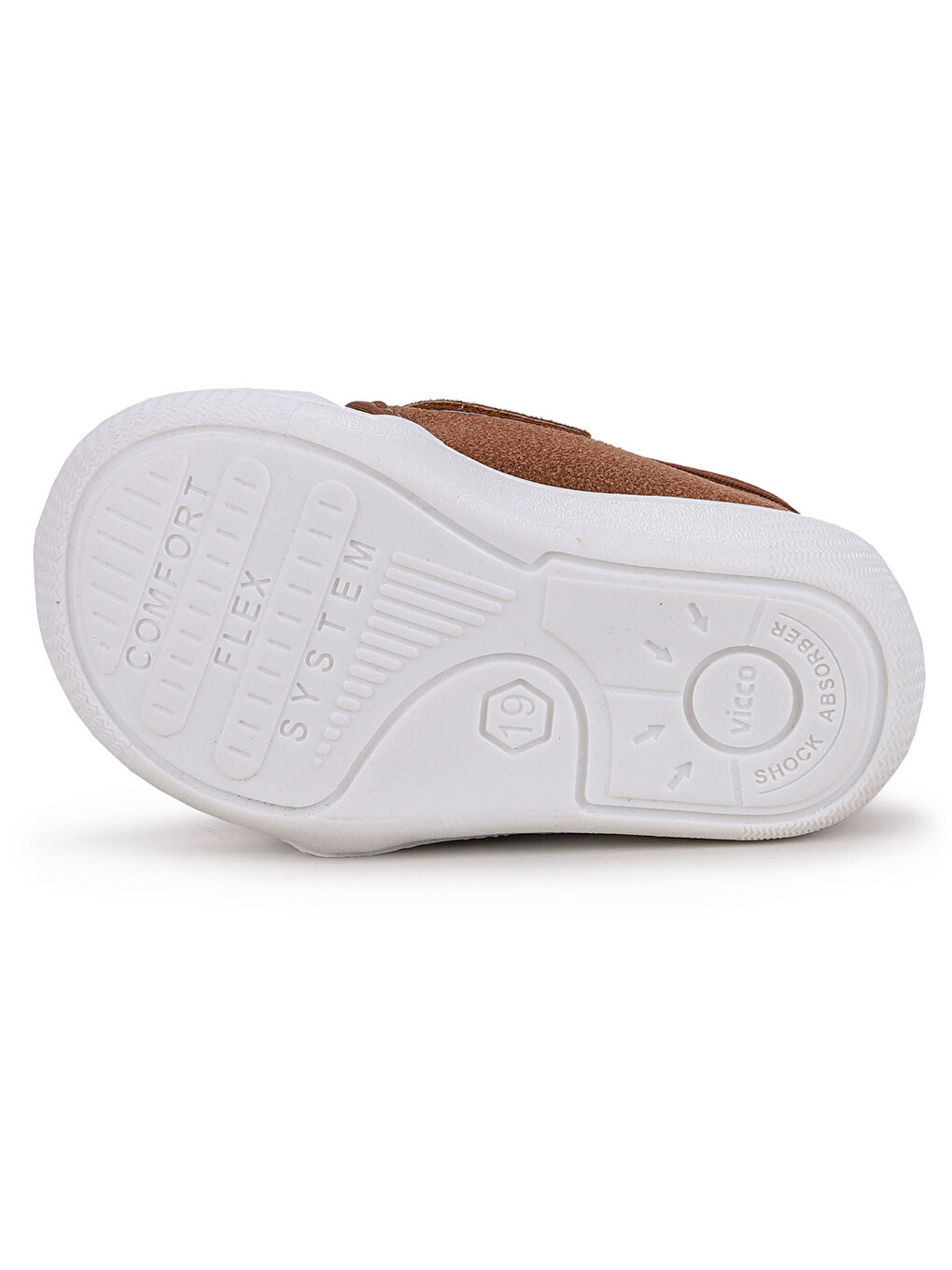 Kahverengi Anka Kız/Erkek Bebek İlk Adım Ayakkabı 950.E19K.224-5