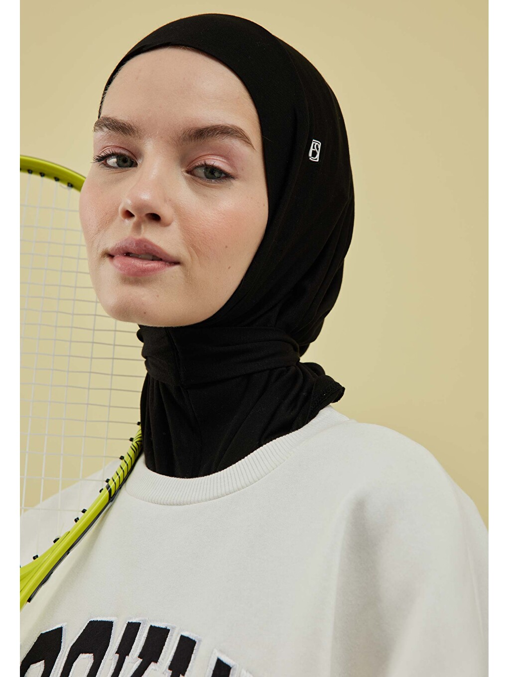 Athletic Hijab Siyah-2