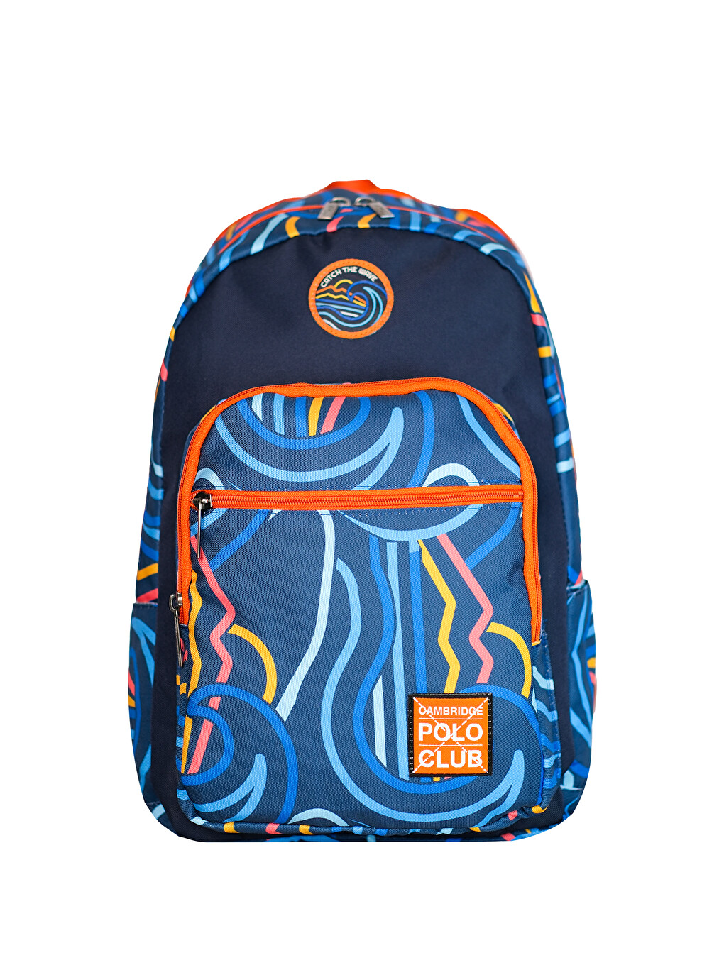 Wave Çok Gözlü Unisex Çocuk İlkokul Çantası
