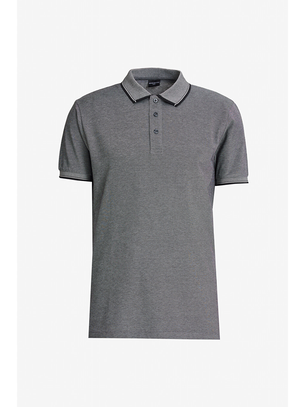 Lacivert Erkek Lacıvert-acık Bej Beyaz-acık Sıyah Slim Fit Dar Kesim 3 'lü Kıvrılmaz Polo Yaka Tişört-8