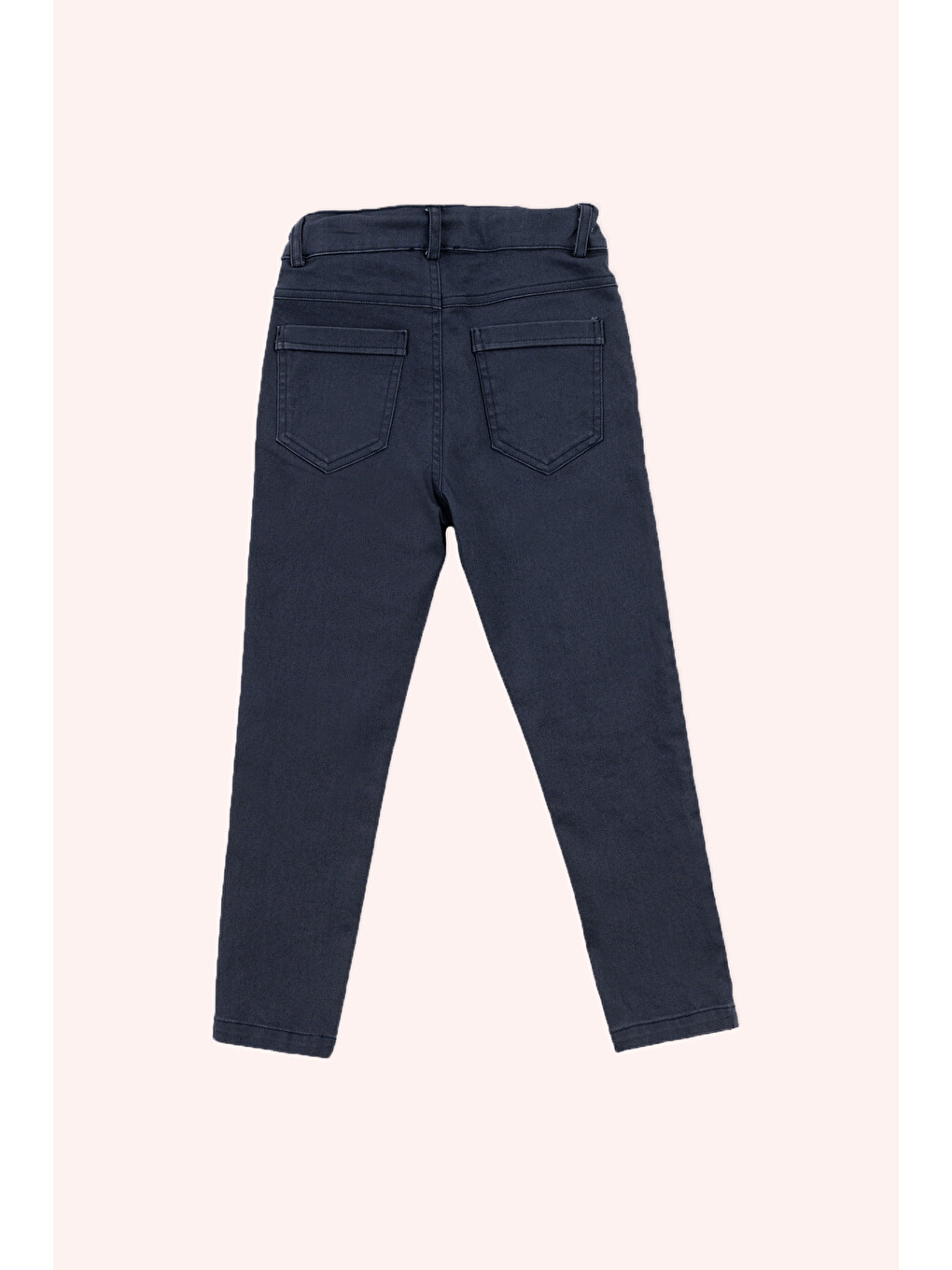 Erkek Çocuk Lacivert Düğmeli Pantolon-4