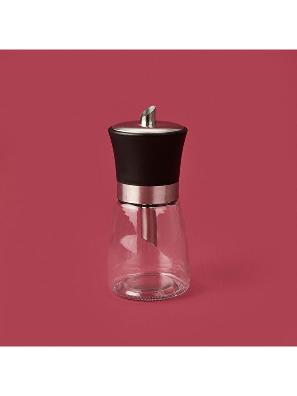Siyah Cam Toz Şekerlik - Asorti - 12,5 cm